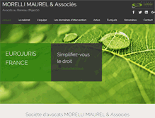 Tablet Screenshot of corsicalex-avocats.com